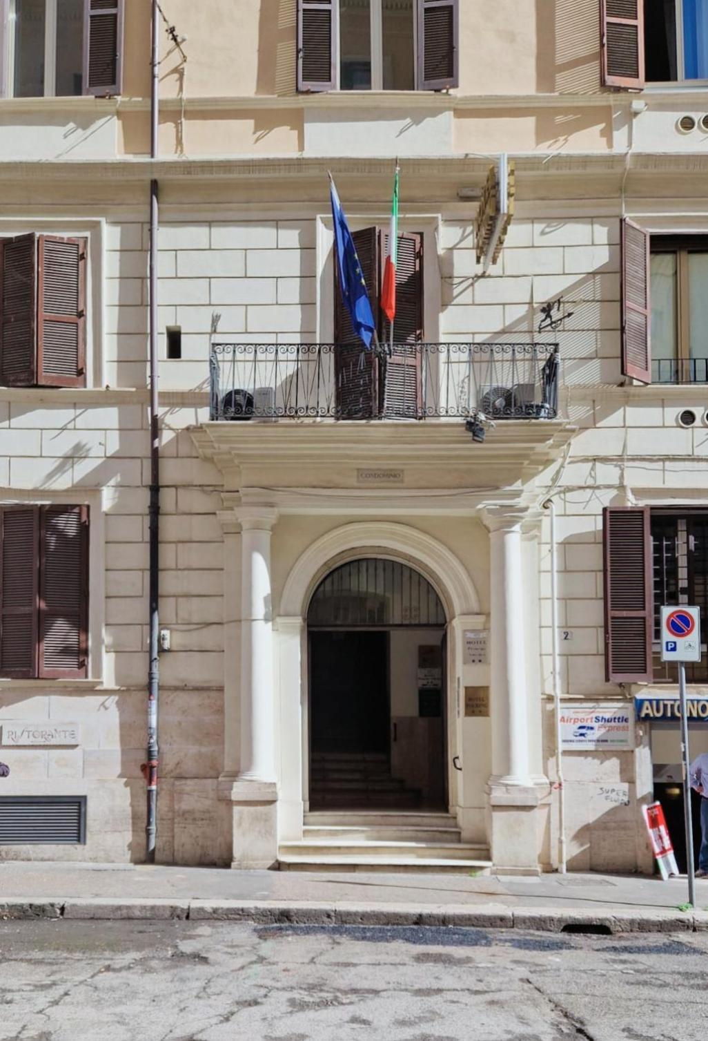 רומא Hotel Principe Amedeo מראה חיצוני תמונה